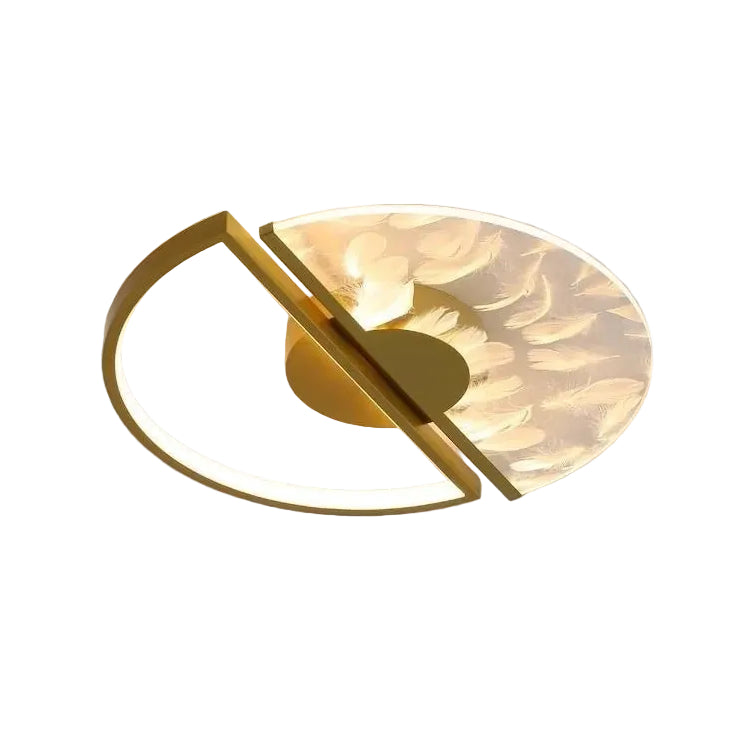 Quill Disc - Modern Ceiling Flush Light
