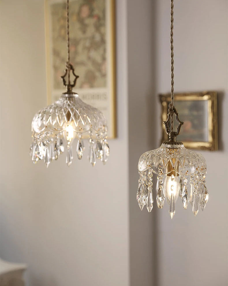 Medusa Pendant - Small Crystal Chandelier (15/20cm)