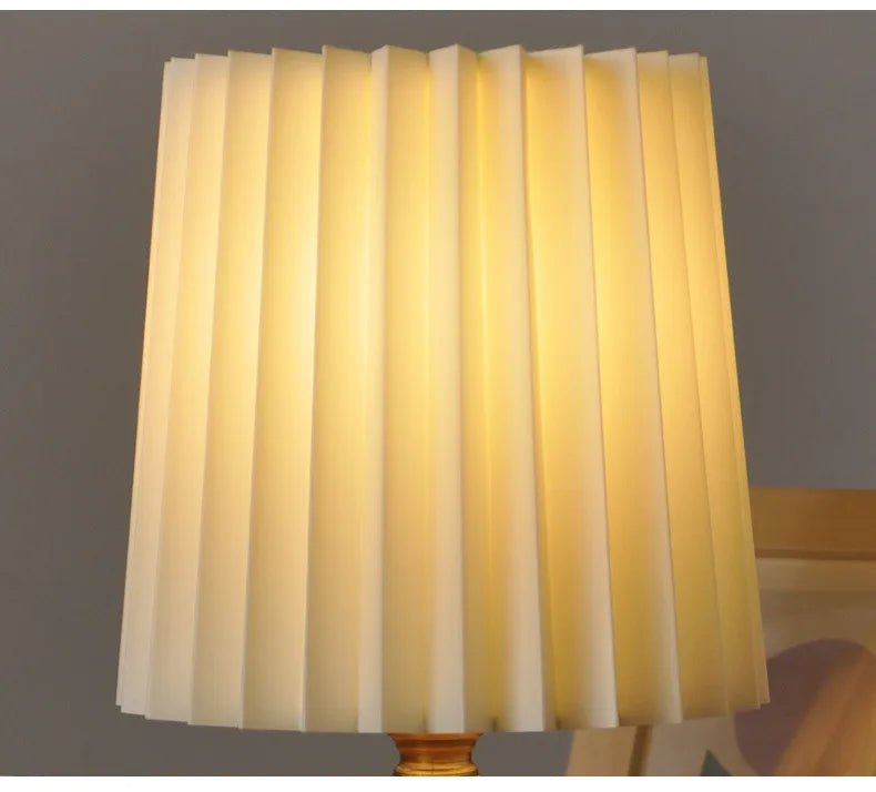 Wood & Cone USB - USB Table Lamp Fabric Lampshade