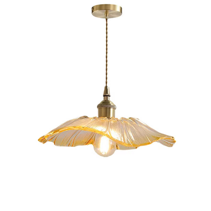 Blossom - Multicolour Glass Pendant Light E27 Art Deco Style