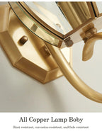 Chalice Copper - Waterproof Outdoor Wall Light IP44