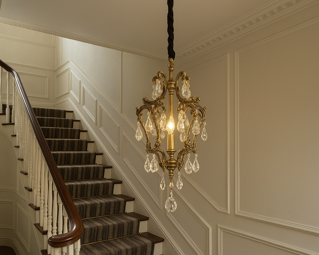 Regency Prism - Crystal Chandelier Rococo Style
