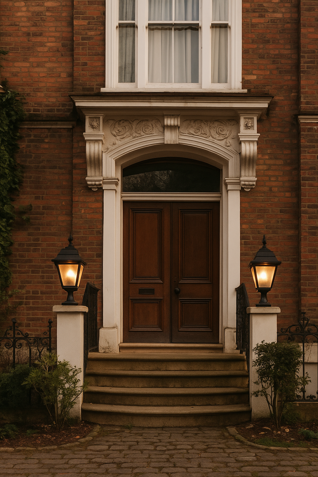 Knight Pillar Black - Outdoor Pedestal Light E27 Waterproof IP65