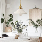 Cream Cone - Ceramic Pendant Light