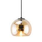 Globelet Amber (20/25cm) - Glass Pendant Lamp