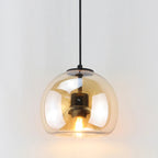 Globelet Amber (20/25cm) - Glass Pendant Lamp