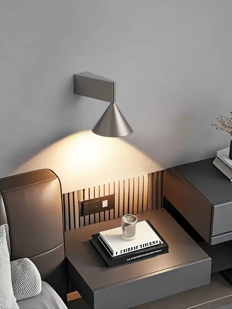 Flagstaff (Silver/ Gold/ Black) - Minimalist Wall Light 7W LED Down Light