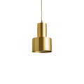Dumbbell Gold - Brass Finish Ceiling Pendant Light