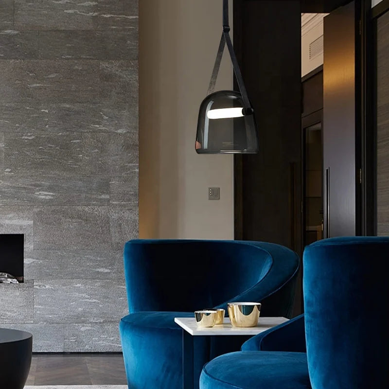 Handbag Black - Modern Minimalist Ceiling Light Pendant LED