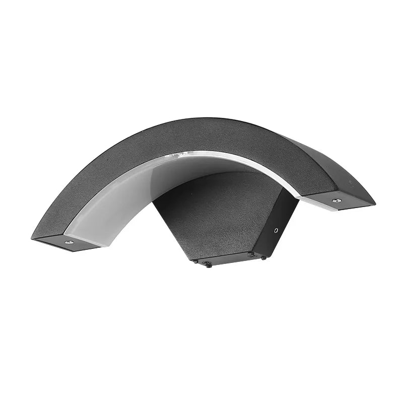 Cyclops - Black Outdoor Lighting Wall Light Waterproof IP65 Wall Sconce