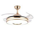 Halo - Gold Ceiling Fan Light 42 Inch Brass Finish with Remote Control