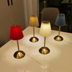 Umbrella Gold - Multicolour Lampshade USB Rechargeable Lamp Dimmable