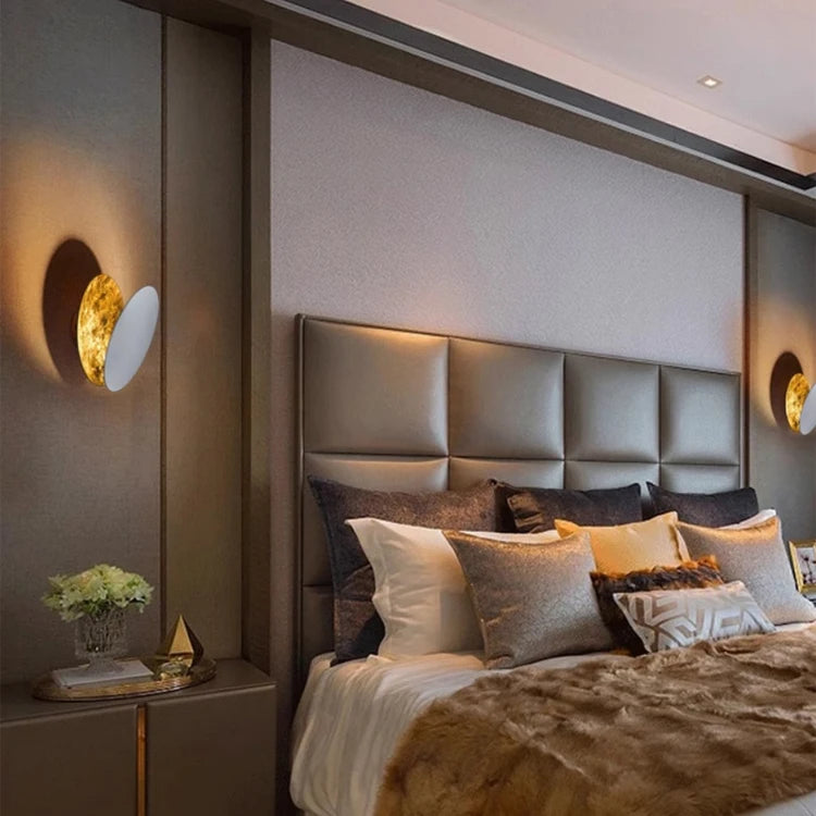 Lunar Eclipse - Moon Phases Wall Sconce Rotatable Cover LED Modern Wall Light