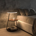 Cake Stand - Wooden Coffee Table Floor Lamp LED Bedside Lamp