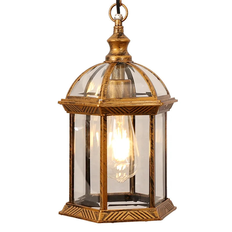 Lantern Pendant - Bronze (Outdoor)
