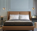 Smoky Gold - Modern Ceiling Pendant Light Glass Lampshade Brass Finish E27
