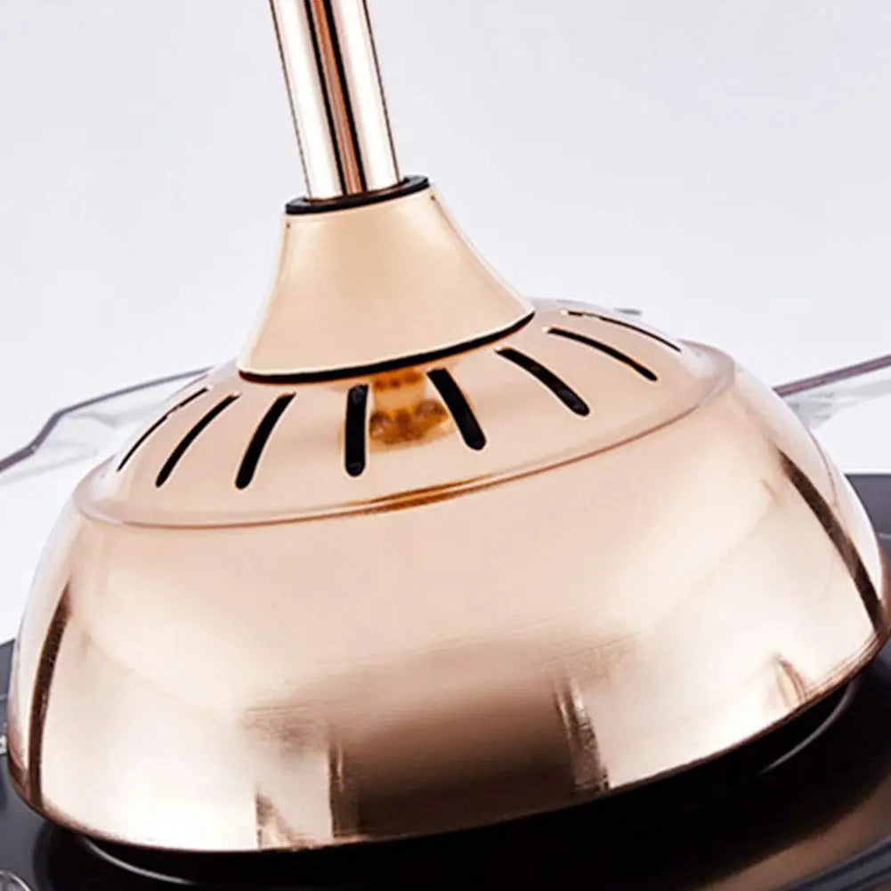Halo - Gold Ceiling Fan Light 42 Inch Brass Finish with Remote Control