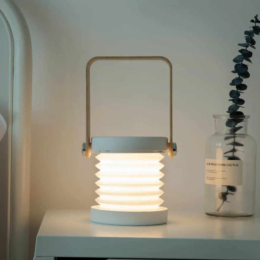 Iris - Multicolour Folding Lantern USB Rechargeable Lamp 5W