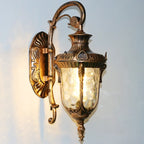 Abbey Bronze - Vintage Outdoor Lighting Waterproof IP65 Wall Sconce E27 Wall Light