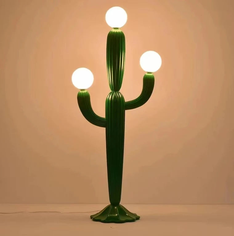 Cactus - Art Deco Floor Lamp 3 LED Flush Light