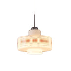 Rossa Lattice - Retro Glass Pendant Lamp