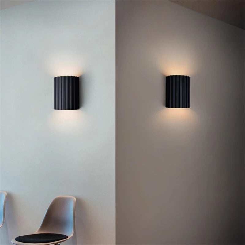 Macaron Tube - Resin Up&Down Wall Light
