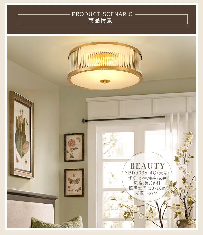 Aurena Flush - Modern Minimalist Ceiling Flush Light (35/45cm)