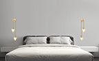 Pulley Gold - Modern Wall Sconce G9 Golden Wall Light