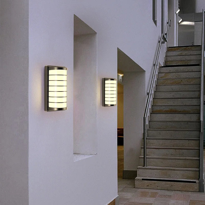 Shield - Minimalist Outdoor Lighting LED Wall Sconce Waterproof IP65 Wall Light