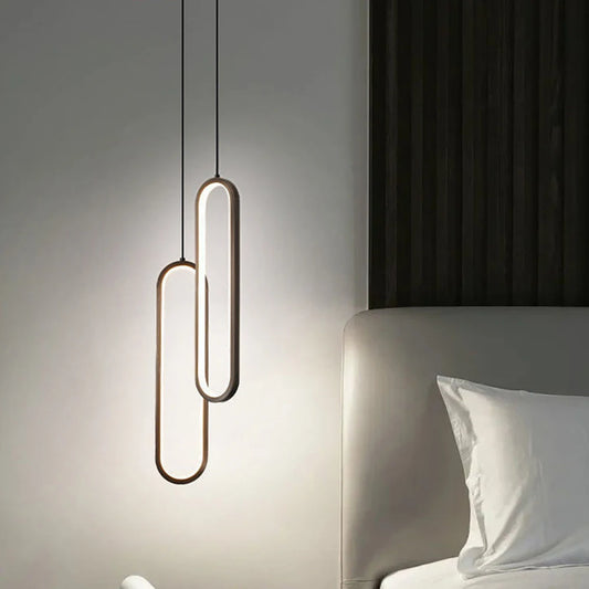 Ellipse Ring Duo (Pendant)