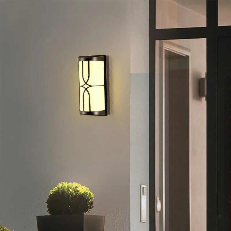 Shield - Minimalist Outdoor Lighting LED Wall Sconce Waterproof IP65 Wall Light