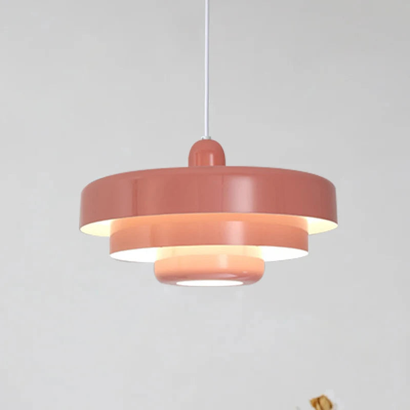 Plate 3 - Mulitcolour Retro Ceiling Pendant Light