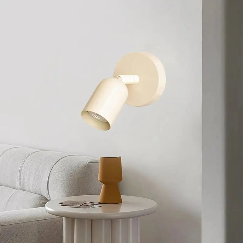 Macaron Beige - Minimalist Wall Sconce E27 Spot Light Wall light