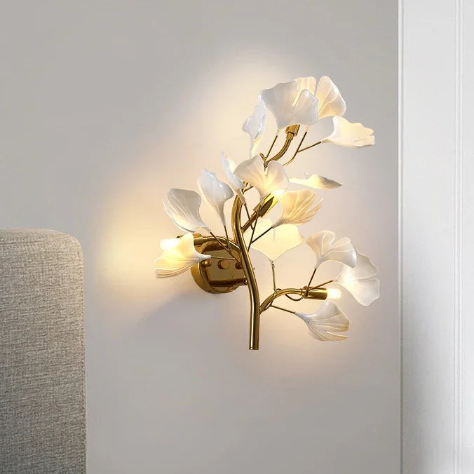 White Bloom Trio (Wall)