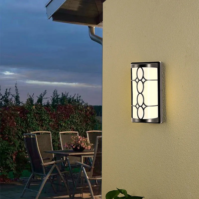 Shield - Minimalist Outdoor Lighting LED Wall Sconce Waterproof IP65 Wall Light