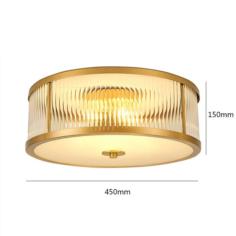 Aurena Flush - Modern Minimalist Ceiling Flush Light (35/45cm)