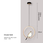 Magpie Ring - Gold (Pendant)