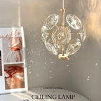 Crystal Hydrangea - Ceiling Light Pendant K9 Crystals 6W LED