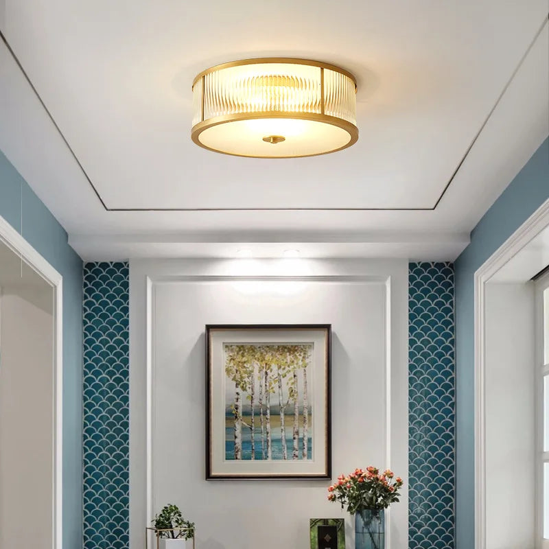 Aurena Flush - Modern Minimalist Ceiling Flush Light (35/45cm)