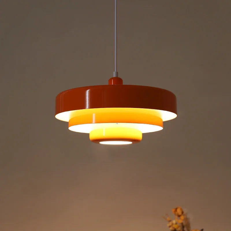 Plate 3 - Mulitcolour Retro Ceiling Pendant Light