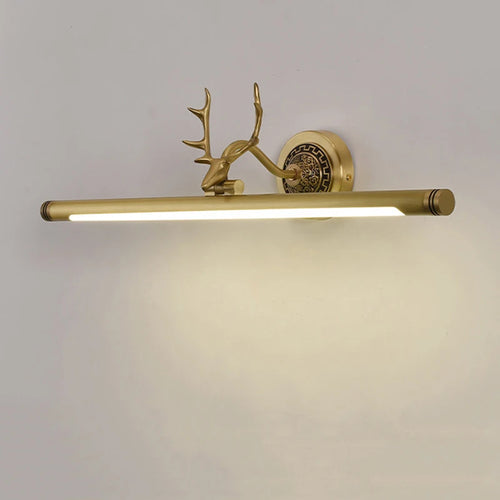 Antler Copper - Brass Bathroom LED Picture Mirror Light