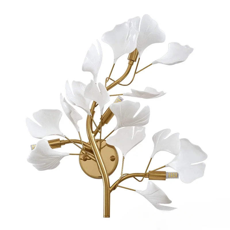 White Bloom Trio (Wall)