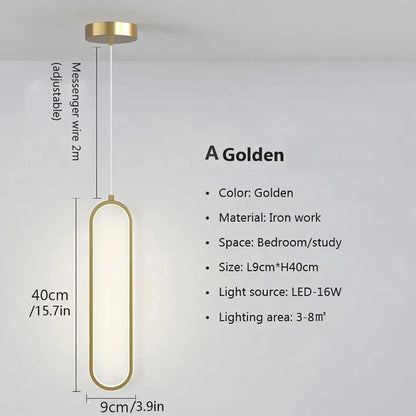 Ellipse Ring Solo (Pendant)