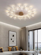 Fireworks Gold 30 Heads - Modern Ceiling Light Fixture LED