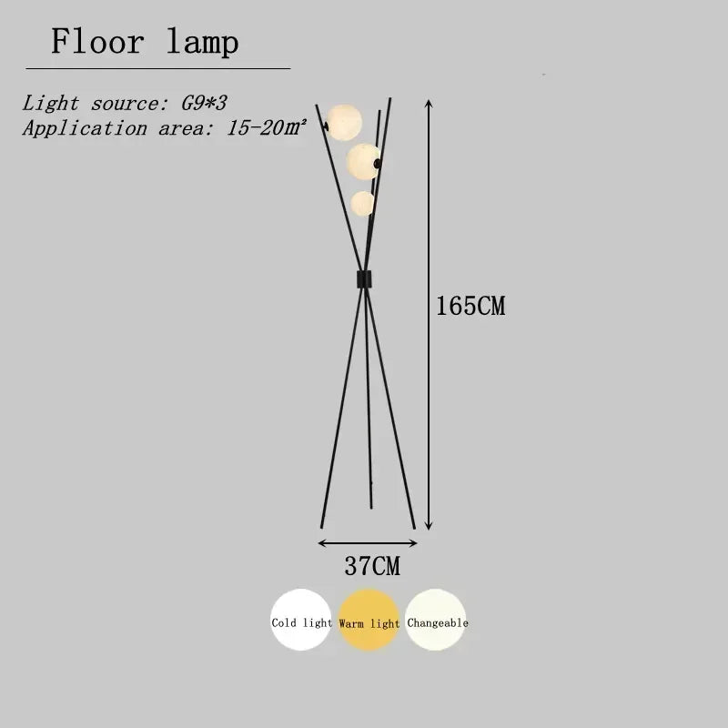 Moonpole Trio (Floor)
