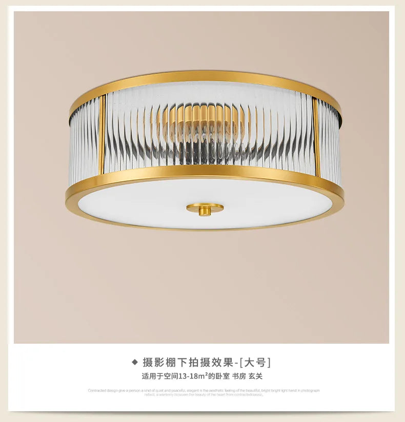 Aurena Flush - Modern Minimalist Ceiling Flush Light (35/45cm)