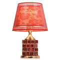Rubik's Cube Red - Art Deco LED Table Lamp