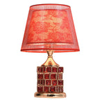 Rubik's Cube Red - Art Deco LED Table Lamp