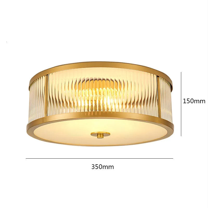 Aurena Flush - Modern Minimalist Ceiling Flush Light (35/45cm)