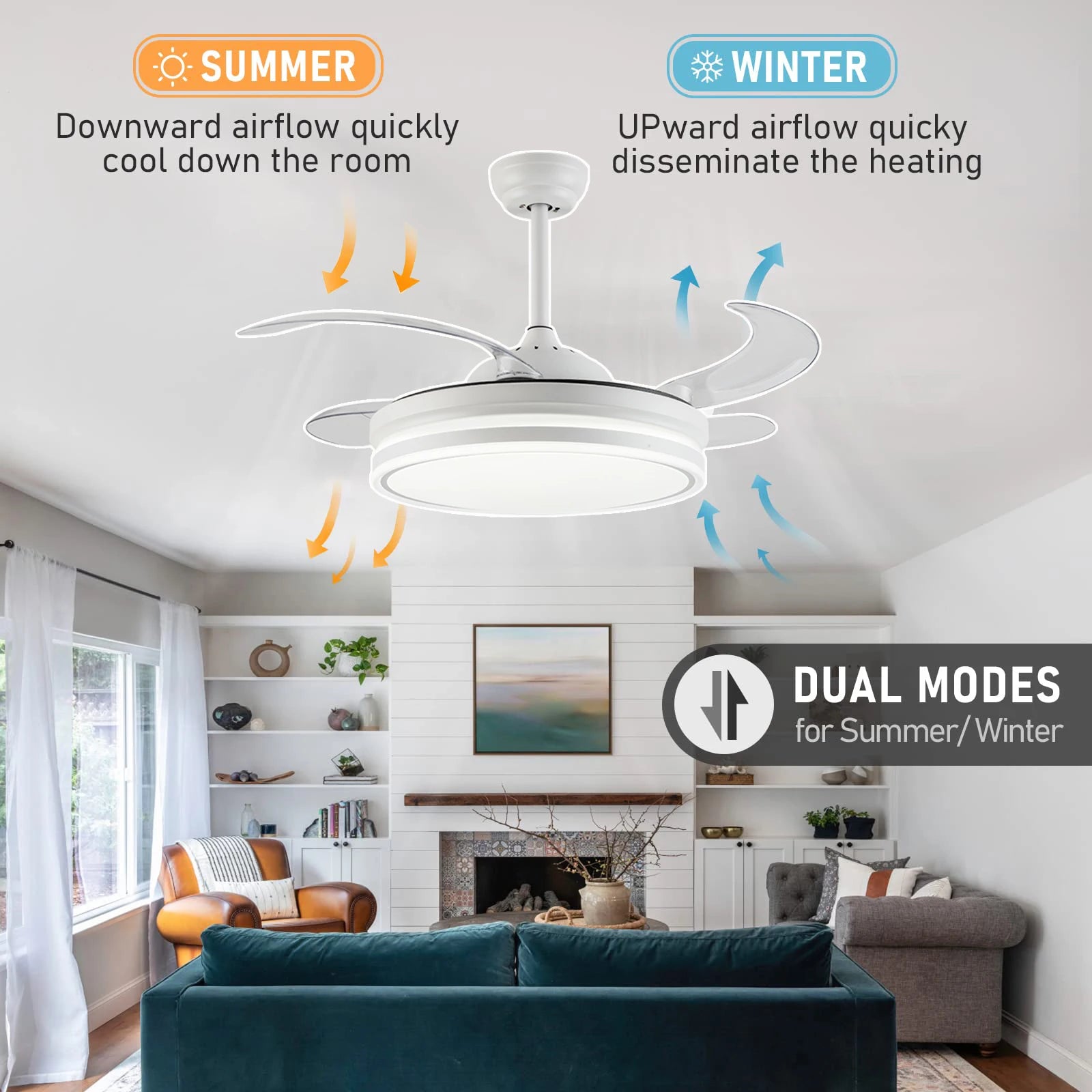 Monocle (Ceiling Fan Light)